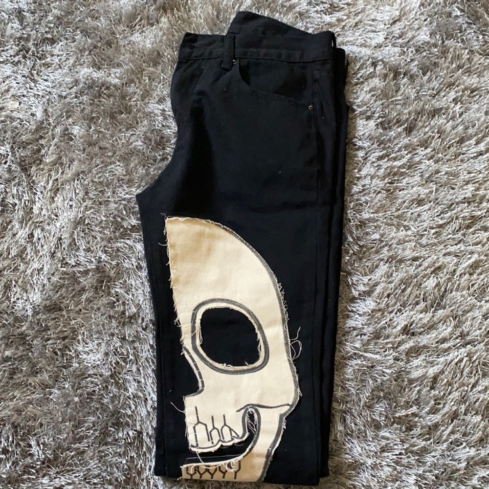 mnml Skull Jeans